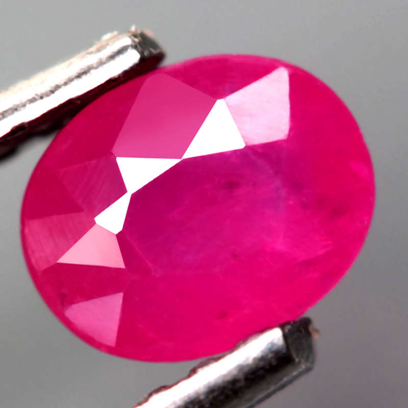 0.62Ct. Ruby Pinkish Red Oval **Winza,Tanzania**Ravishing Normal Heated Gemstone