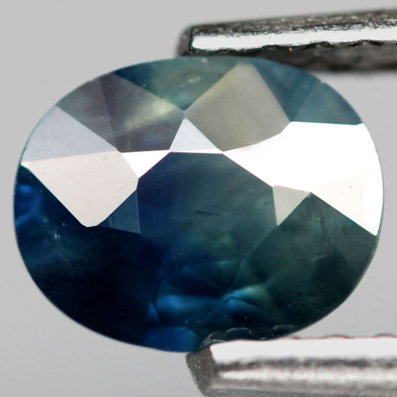 0.78Ct. Sapphire Blue Green Oval  Gem Ravishing Normal Heated Gemstone