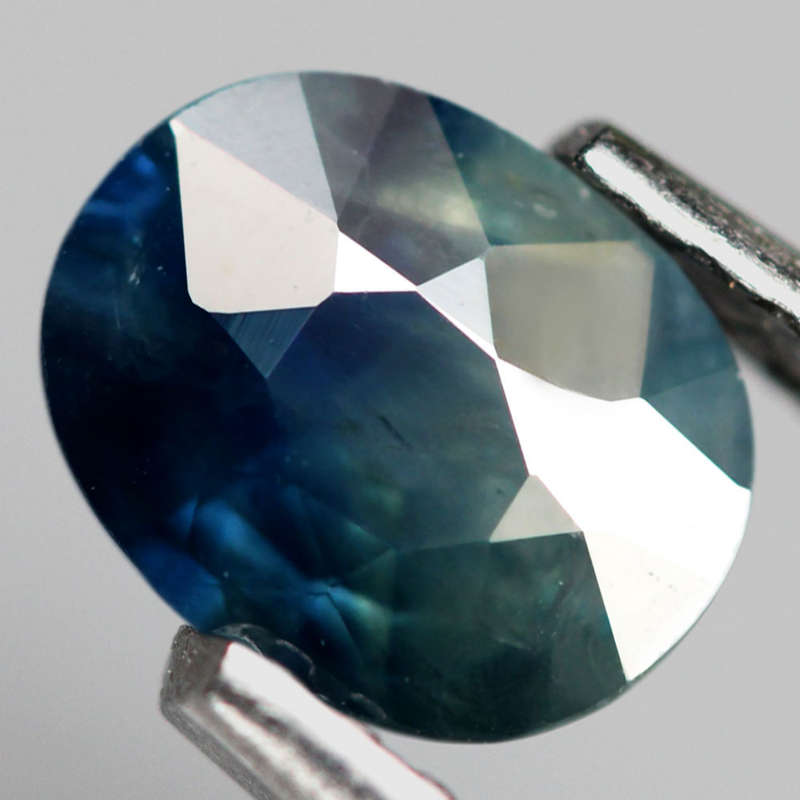 0.78Ct. Sapphire Blue Green Oval  Gem Ravishing Normal Heated Gemstone