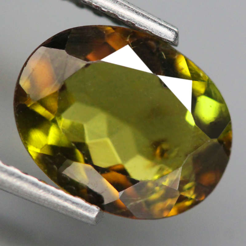 1.04Ct.  Tourmaline Green Emerald Cut Mozambique Gem Luxurious! Unheated Gemstone