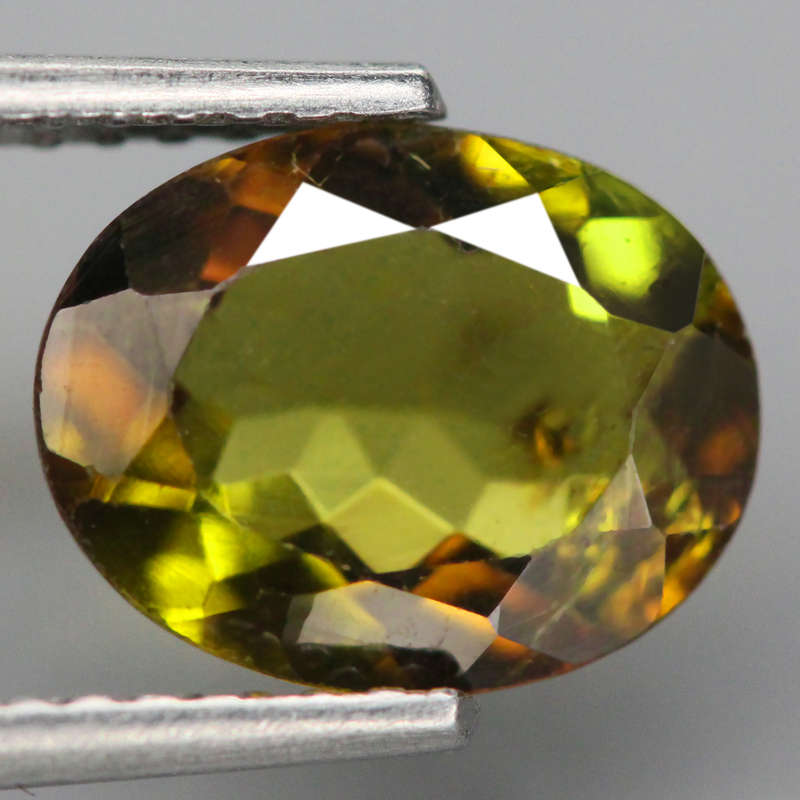 1.04Ct.  Tourmaline Green Emerald Cut Mozambique Gem Luxurious! Unheated Gemstone