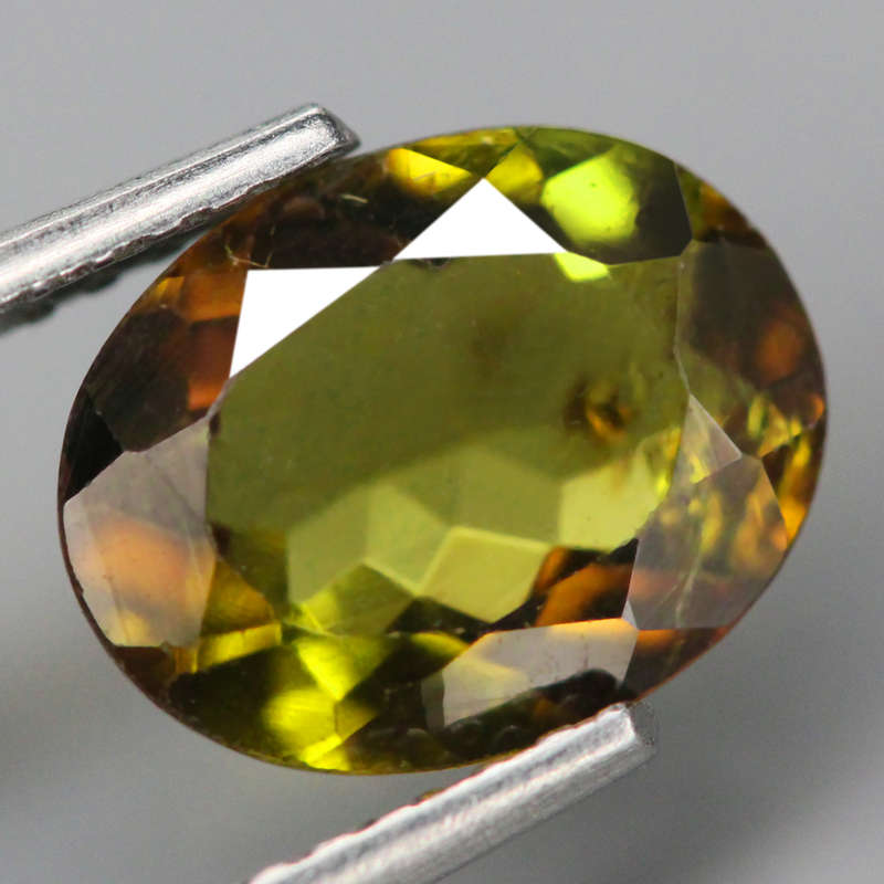 1.04Ct.  Tourmaline Green Emerald Cut Mozambique Gem Luxurious! Unheated Gemstone