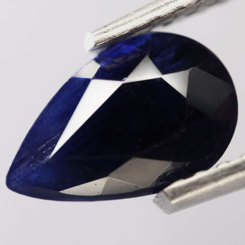 1.14Ct. Sapphire Blue Pear **Australia** Gem Ravishing Colour Normal Heated Gemstone