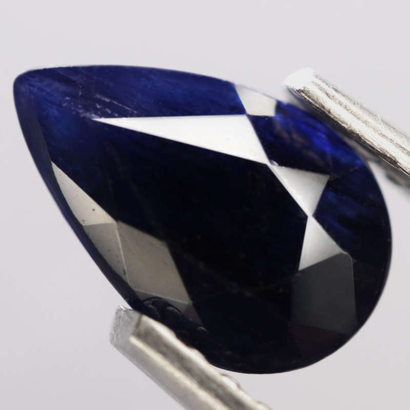 1.14Ct. Sapphire Blue Pear **Australia** Gem Ravishing Colour Normal Heated Gemstone