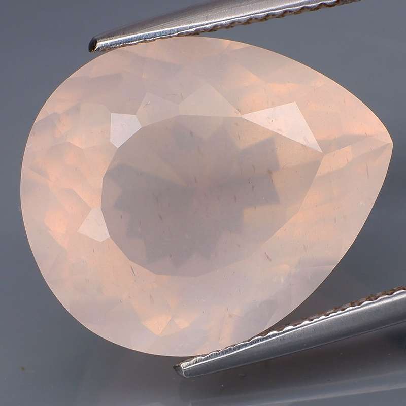 15.36Ct.Rose Quartz **BIG Platinum Pink ** Loose Gemstone Brazil Outstanding Natural