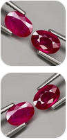 1.07Ct.  Ruby Pinkish Red Oval Normal Heated Tanzania Ravishing Natural Gemstone