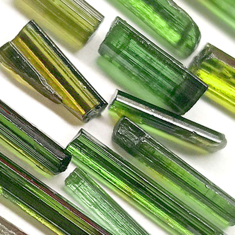 15.20Ct.  Tourmaline Green Color Rough Unheated Mine Nigeria Natural Gemstone