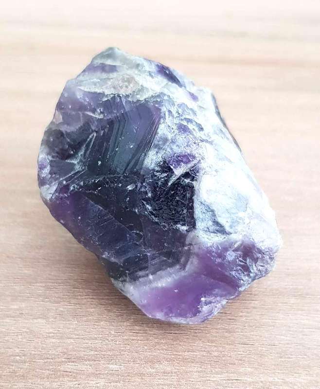 Ct.  Amethyst Rough Purple  Natural Brazil