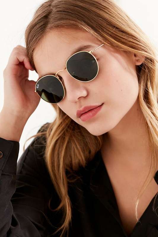 Ray-Ban Round Metal Sunglasses RB3447N