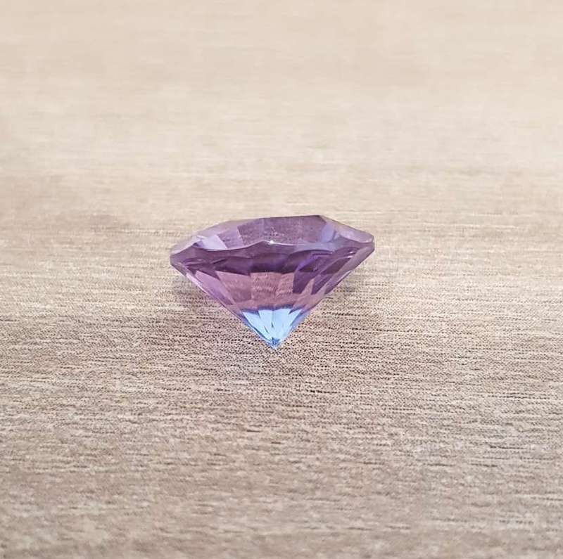 5.11Ct. Amethyst Purple Concaved Cut Precious Gem Ravishing Colour! LOOSE  GEMSTONE