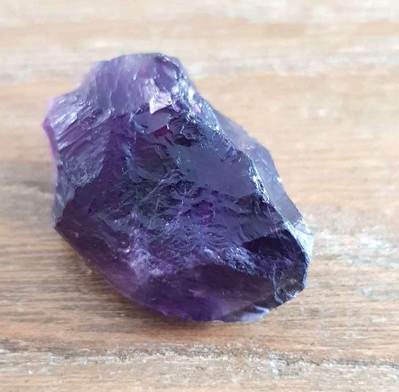 61.65Ct.  Amethyst Lavender Rough Natural  Spectacular Brazil