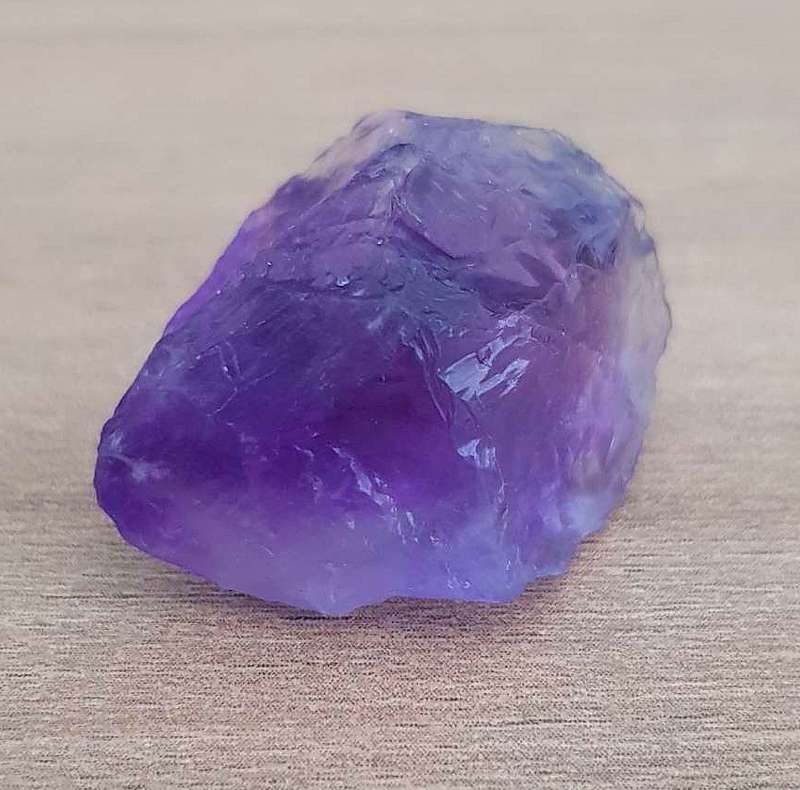 49.25Ct.  Amethyst Lavender Rough Natural  Spectacular Brazil
