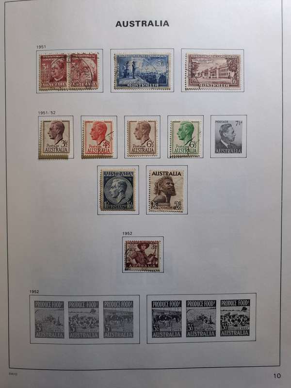 Australia preprinted album - Final Reduced price