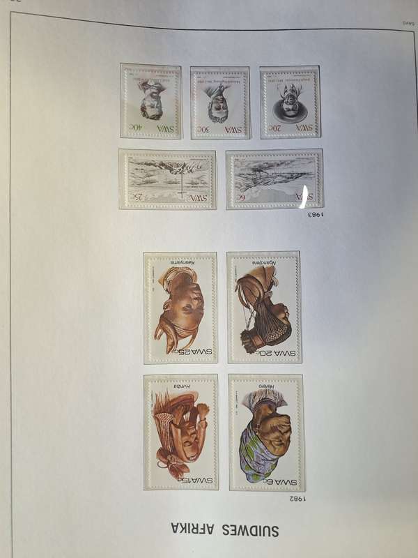 South West Africa - Complete sets - No 304-553