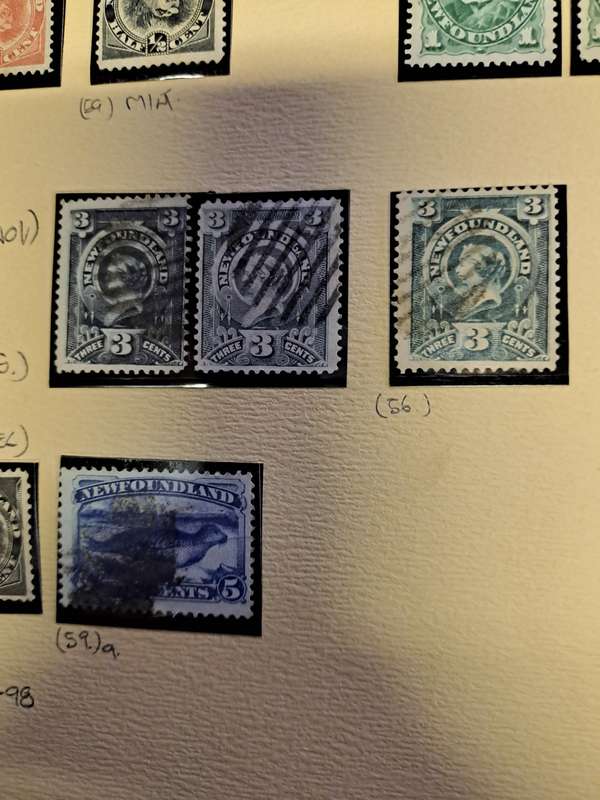 Newfoundland - 174 stamps - Reduced price