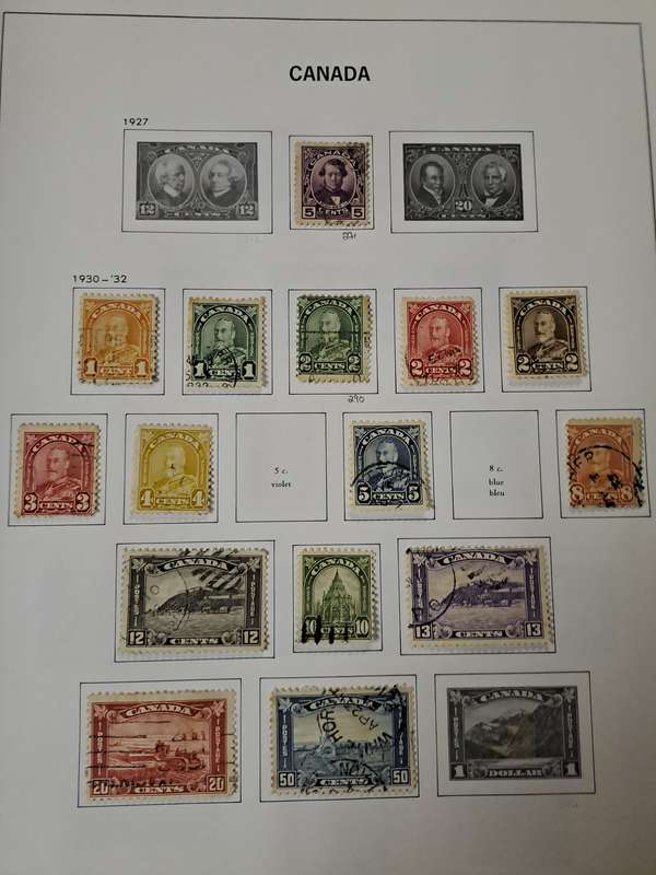Canada Pre-printed album - Reduced price