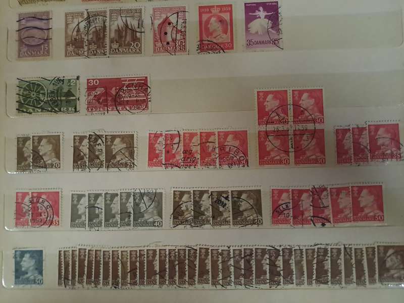 Scandanavia starter lot with catalogue - final reduced price