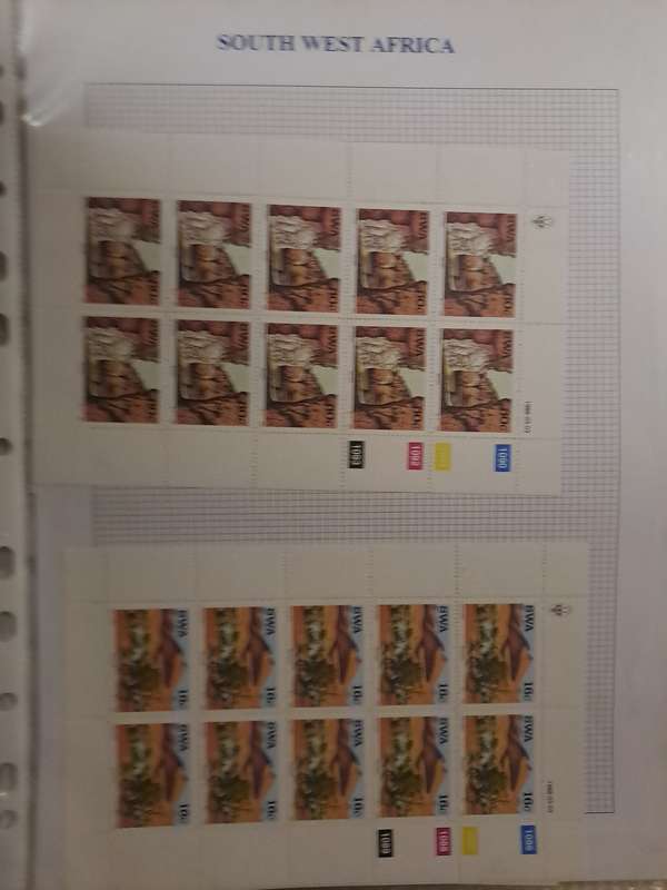 South West Africa - Between no 490 - 553