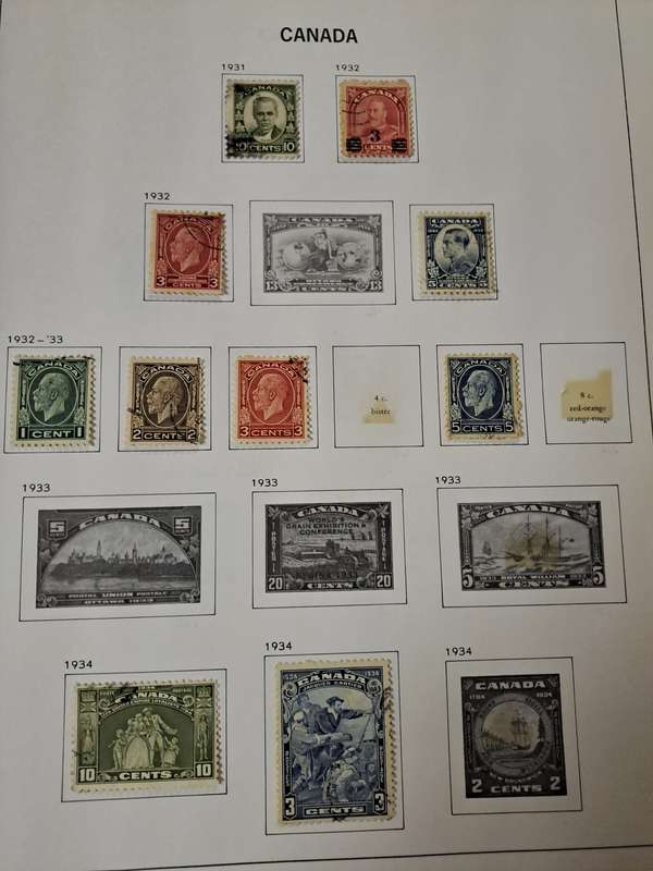 Canada Pre-printed album - Reduced price