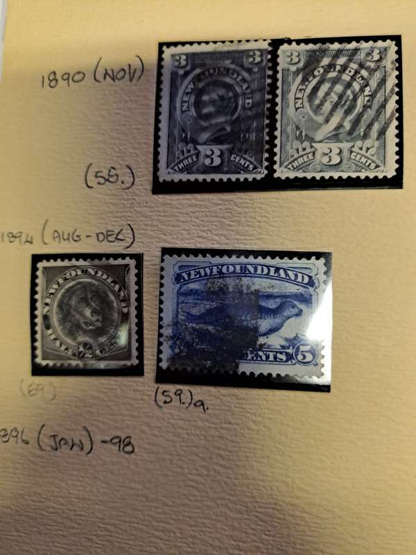 Newfoundland - 174 stamps - Reduced price