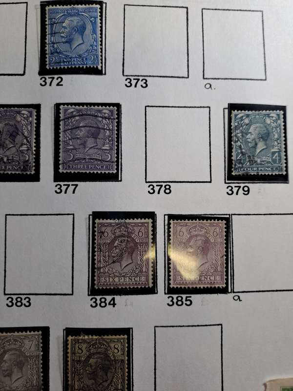 GB - KG V - 45 items - Reduced price