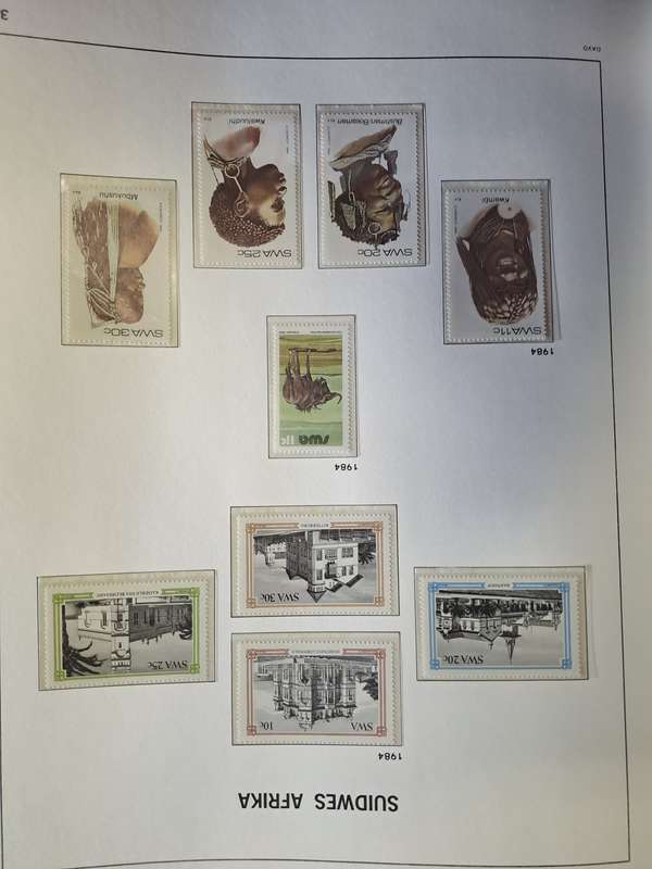 South West Africa - Complete sets - No 304-553
