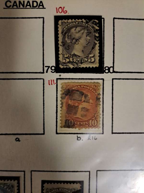 Canada - 438 stamps - Reduced price