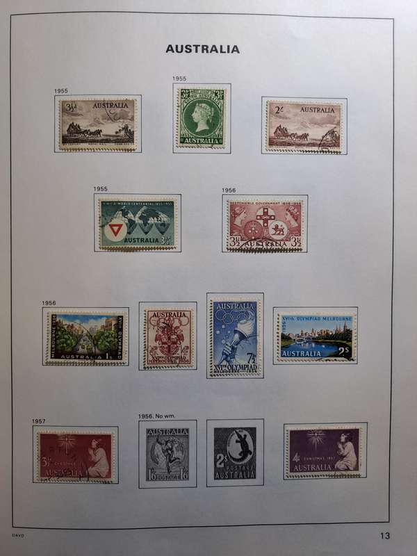 Australia preprinted album - Final Reduced price