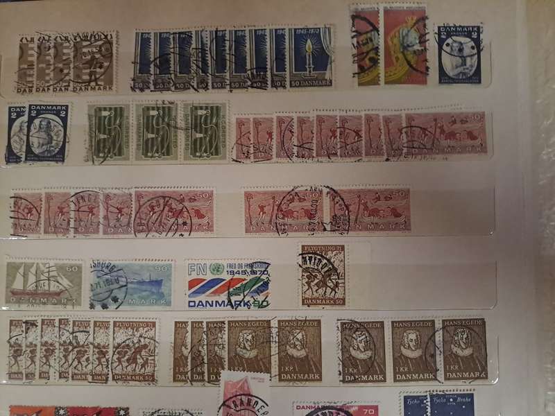 Scandanavia starter lot with catalogue - final reduced price