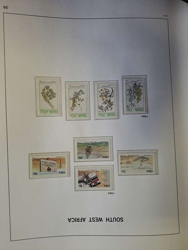 South West Africa - Complete sets - No 304-553