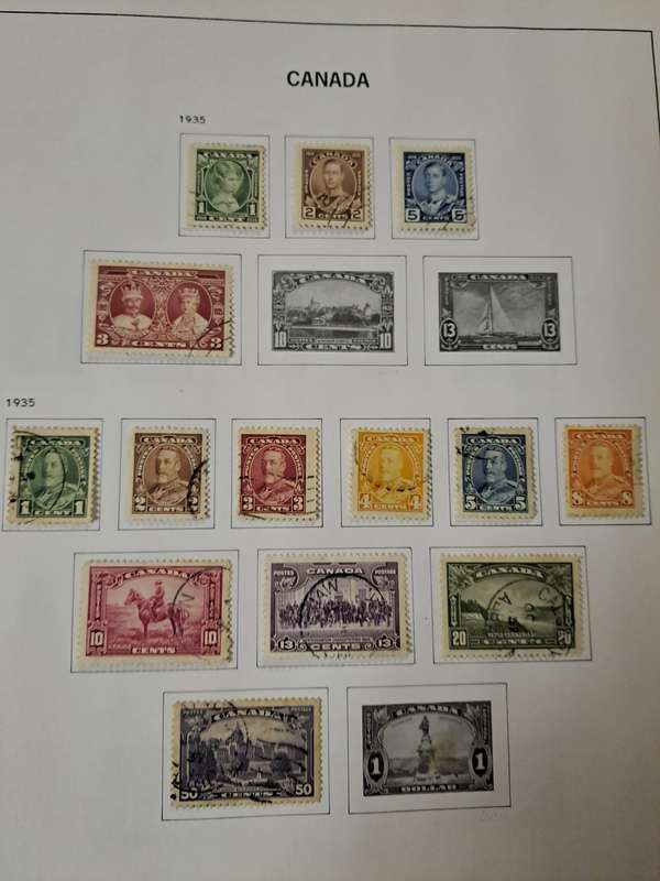 Canada Pre-printed album - Reduced price
