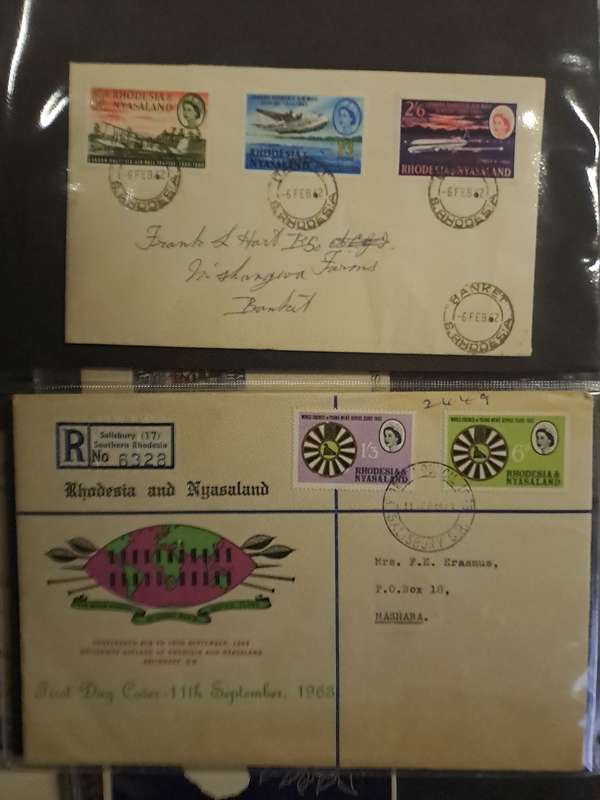 Rhodesias - FDC