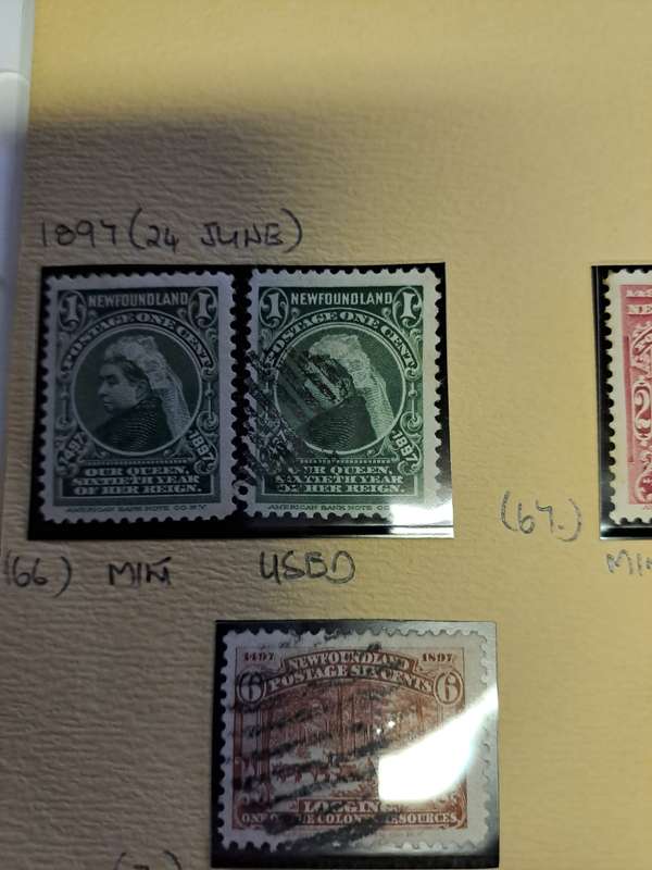 Newfoundland - 174 stamps - Reduced price