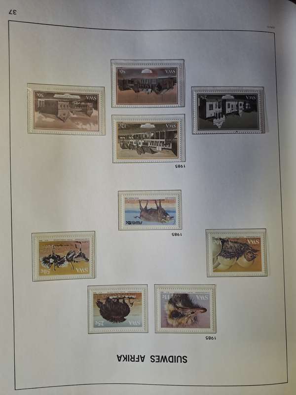 South West Africa - Complete sets - No 304-553