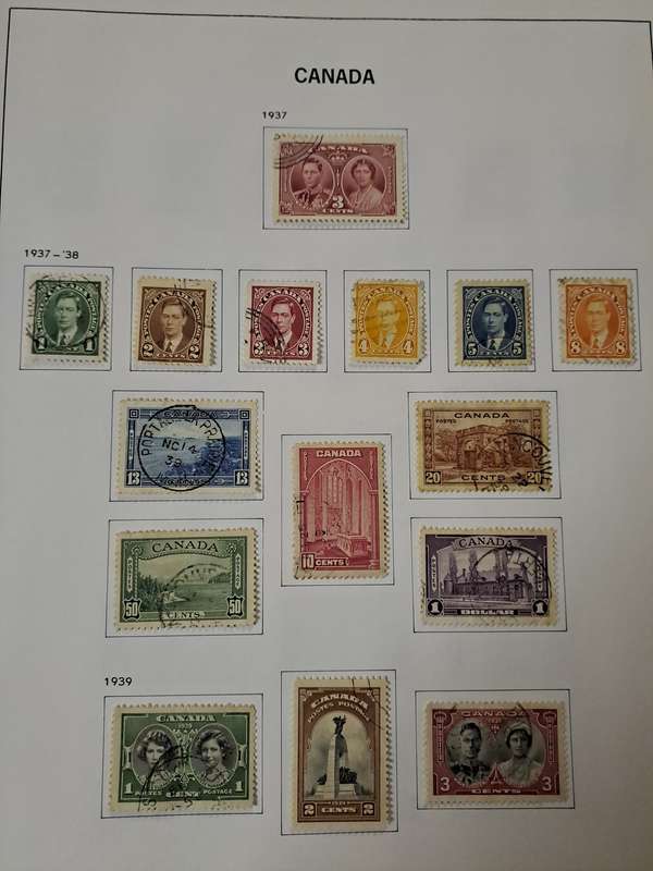 Canada Pre-printed album - Reduced price