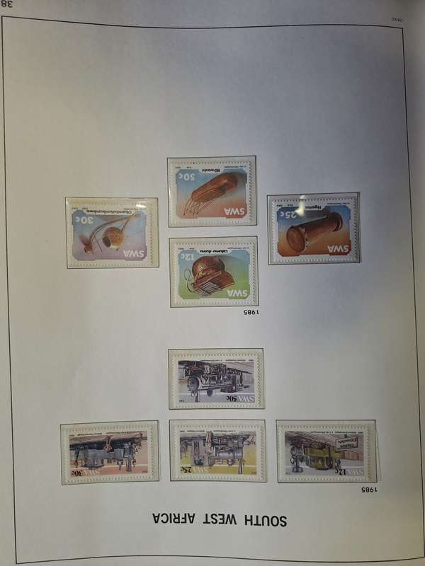 South West Africa - Complete sets - No 304-553