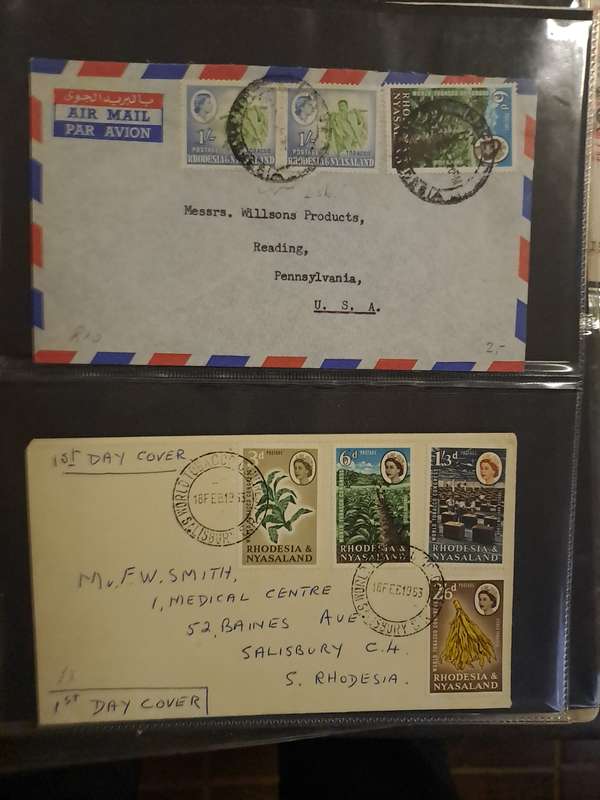 Rhodesias - FDC