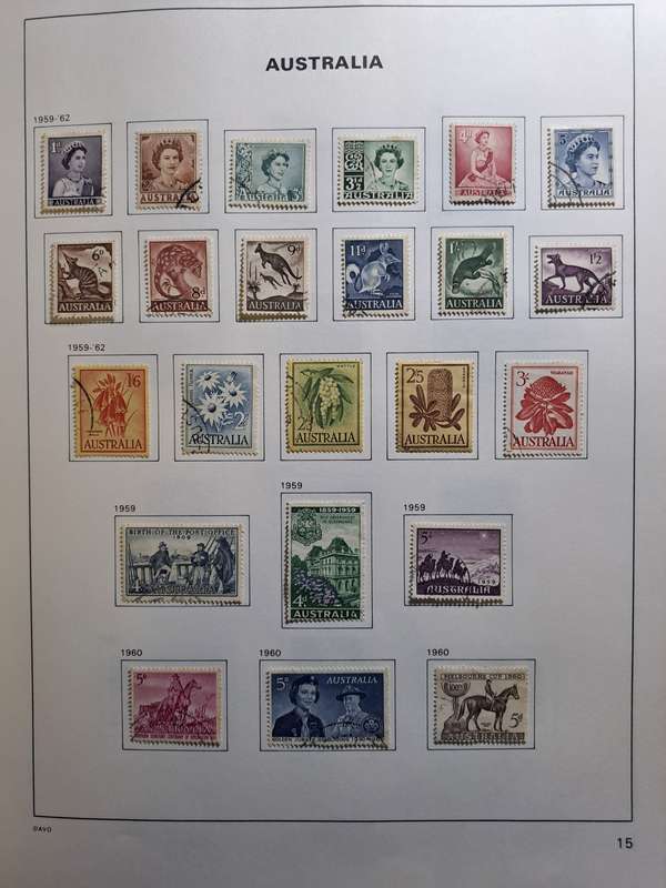 Australia preprinted album - Final Reduced price