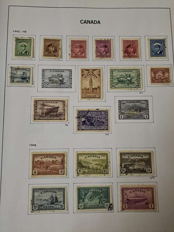 Canada Pre-printed album - Reduced price