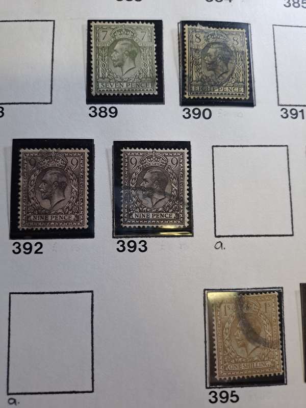 GB - KG V - 45 items - Reduced price