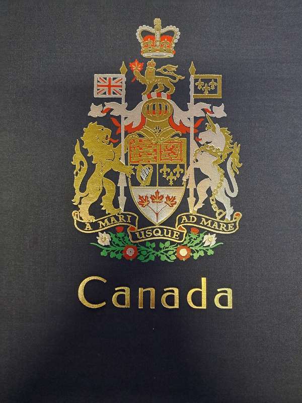 Canada Pre-printed album - Reduced price