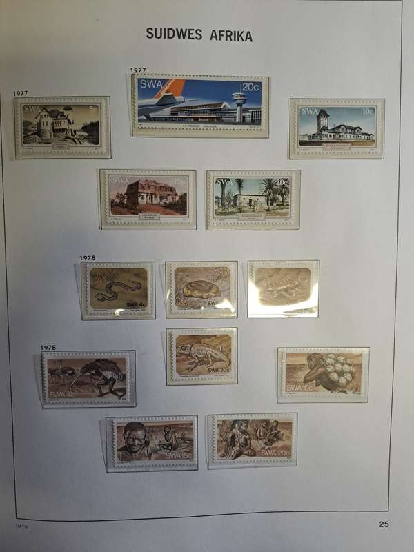 South West Africa - Complete sets - No 304-553