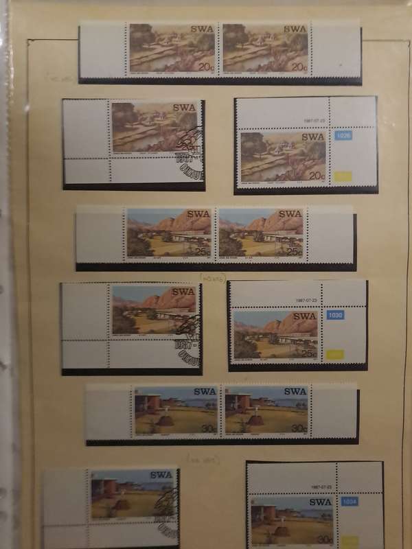 South West Africa - Between no 490 - 553