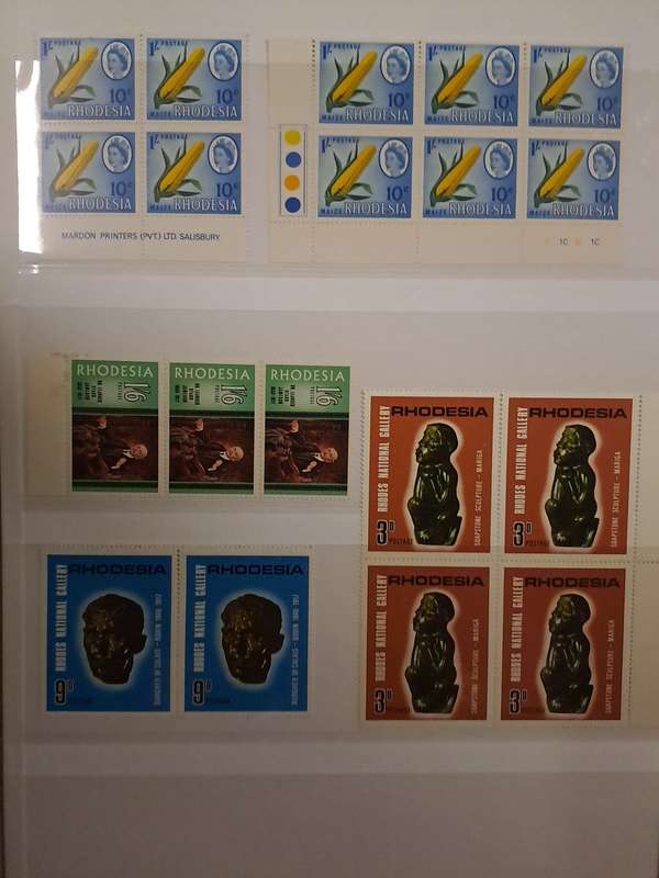 Rhodesia - Control Blocks - Reduced price