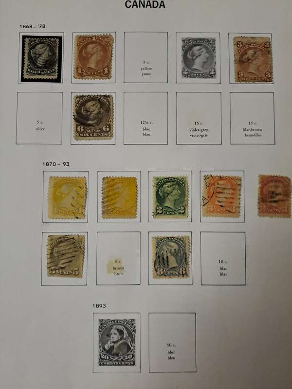 Canada Pre-printed album - Reduced price