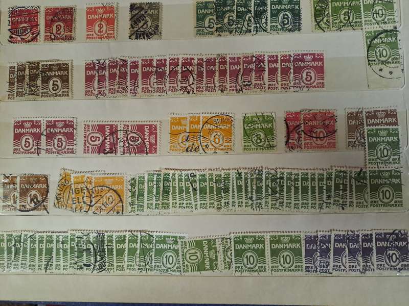 Scandanavia starter lot with catalogue - final reduced price