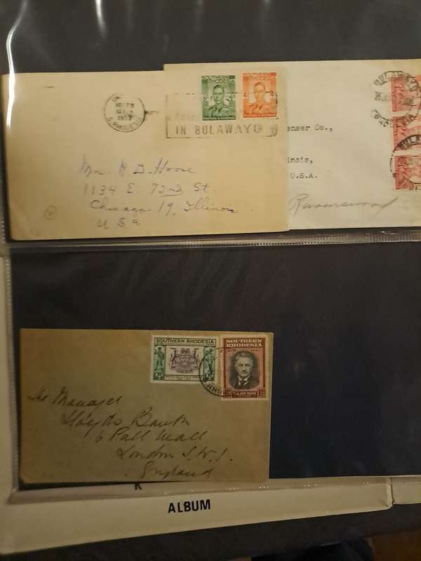 Rhodesias - FDC