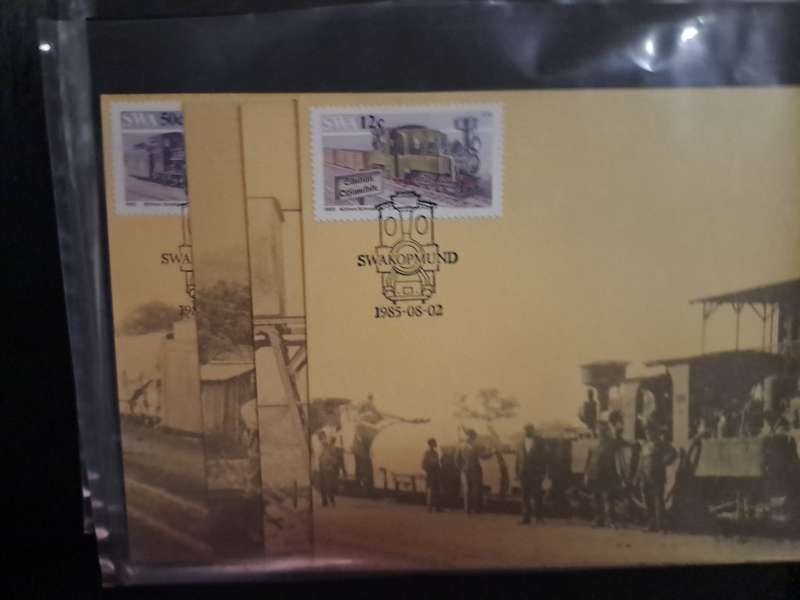 SWA + Namibia - FDC and date stamp cards
