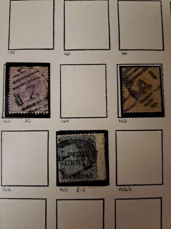 Ceylon - 254 stamps - Reduced price