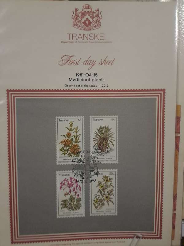 Transkei - FDC and First day sheets